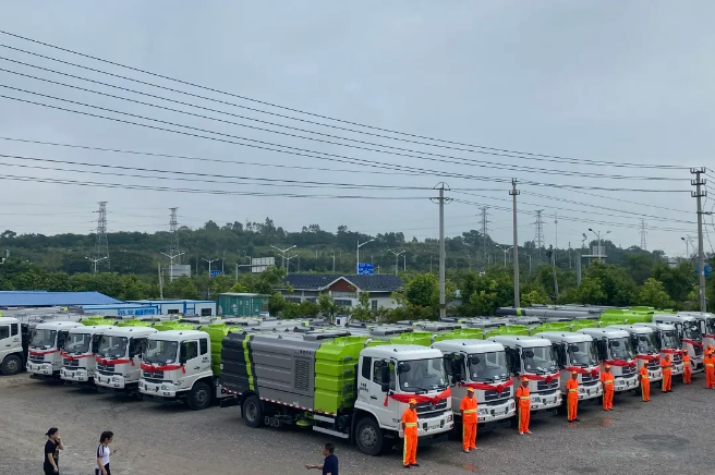 15天！Ezpay环境快速响应客户需求，顺利交付约3000万元环卫装备